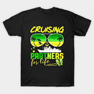 Cruising Partners For Life Matching Couple T-Shirt